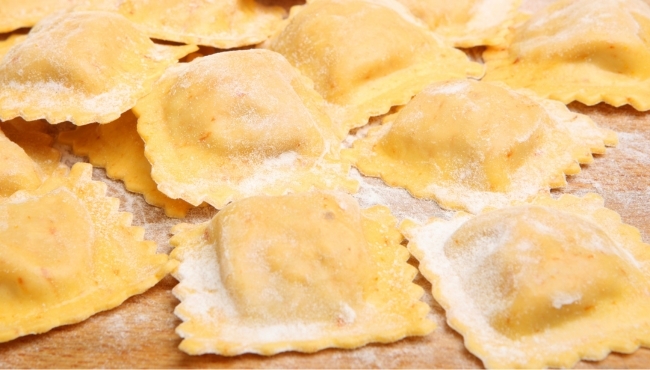 2kg di Ravioli di Melanzane e 500gr di Sfince